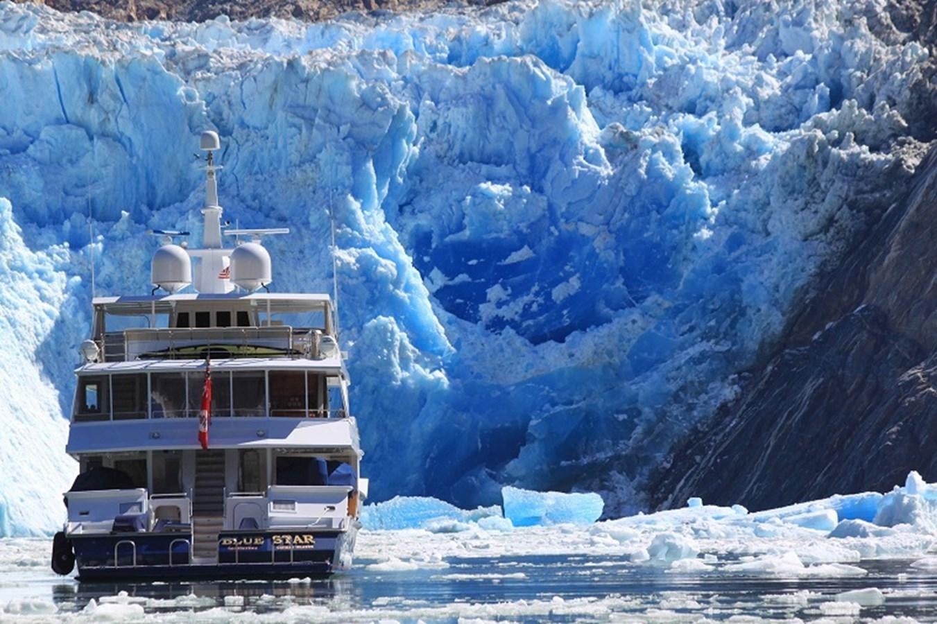 a boat on a body of water aboard BLUE STAR Yacht for Sale