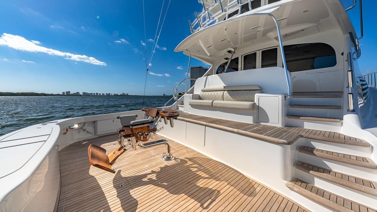 a boat on the water aboard AUSSIE RULES Yacht for Sale