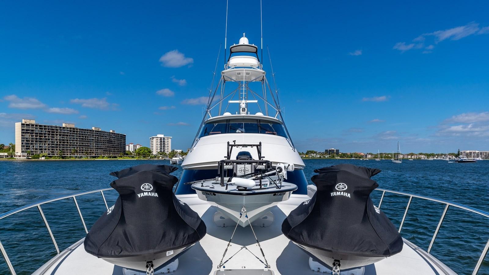 a boat on the water aboard AUSSIE RULES Yacht for Sale