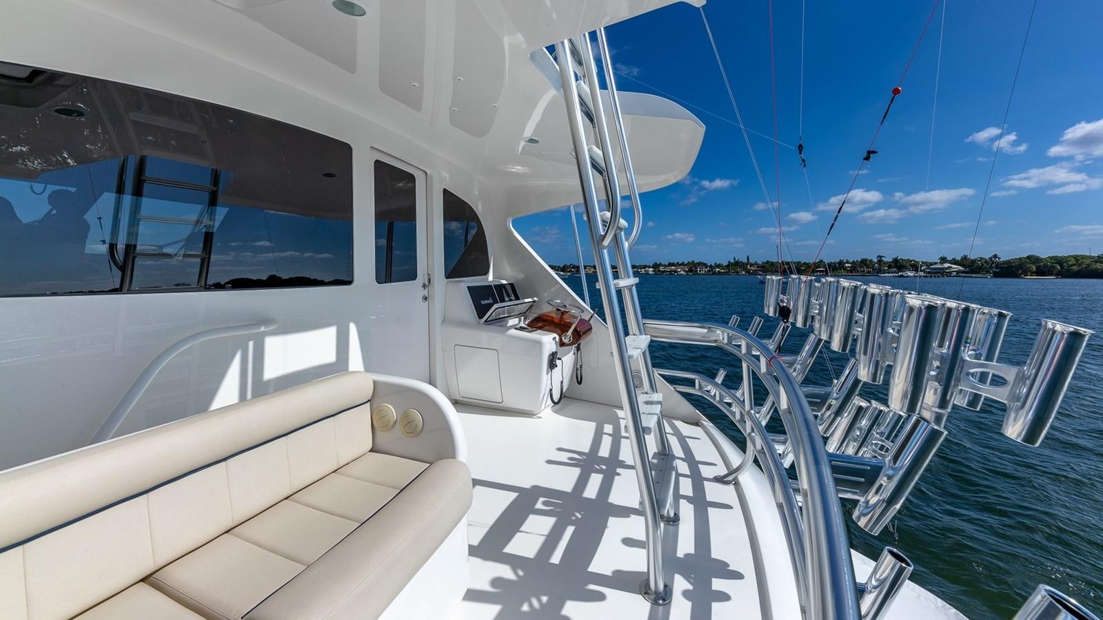 a boat on the water aboard AUSSIE RULES Yacht for Sale