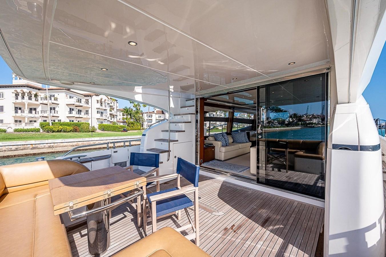 inside of a boat aboard PRINCESS 72 MOTOR YACHT Yacht for Sale