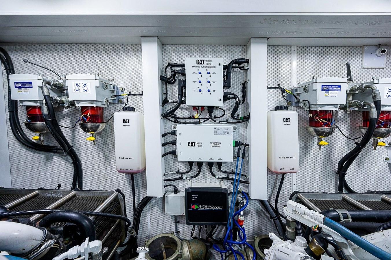 a white machine with wires aboard PRINCESS 72 MOTOR YACHT Yacht for Sale