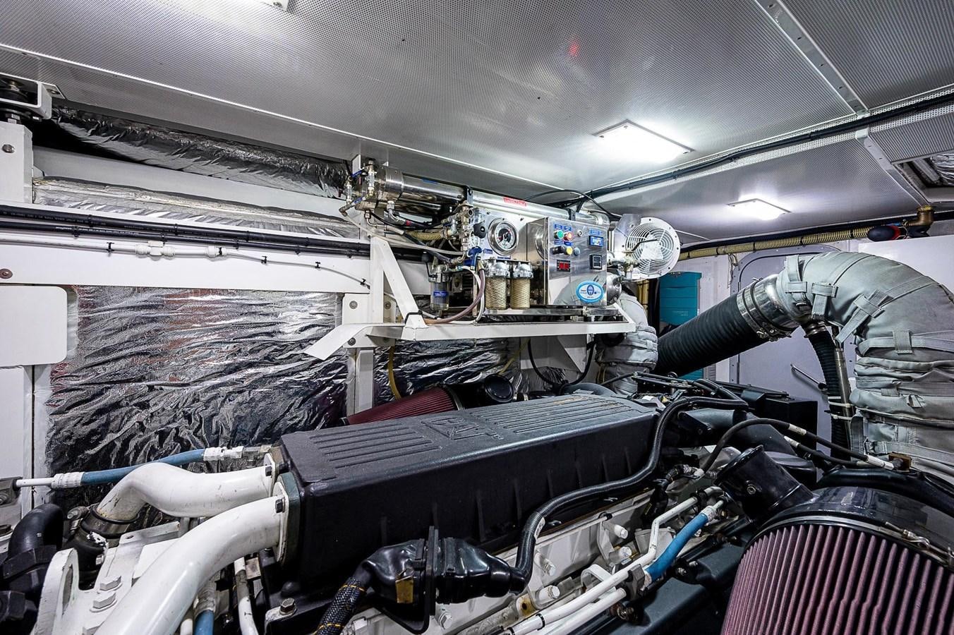 a machine with wires aboard PRINCESS 72 MOTOR YACHT Yacht for Sale
