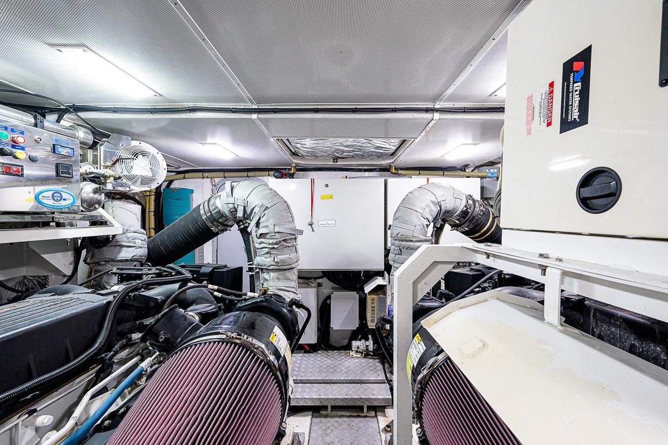 a machine in a factory aboard PRINCESS 72 MOTOR YACHT Yacht for Sale