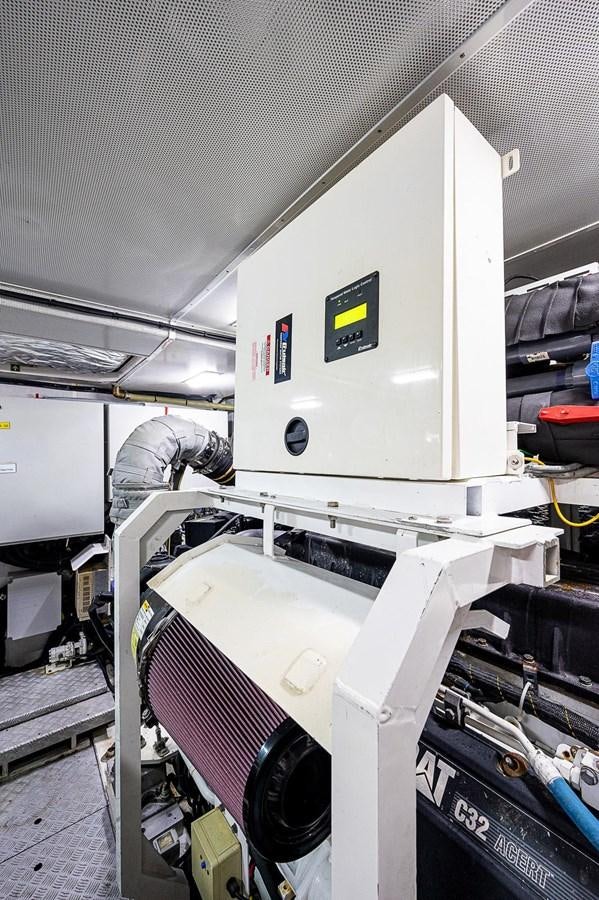 a large white machine aboard PRINCESS 72 MOTOR YACHT Yacht for Sale