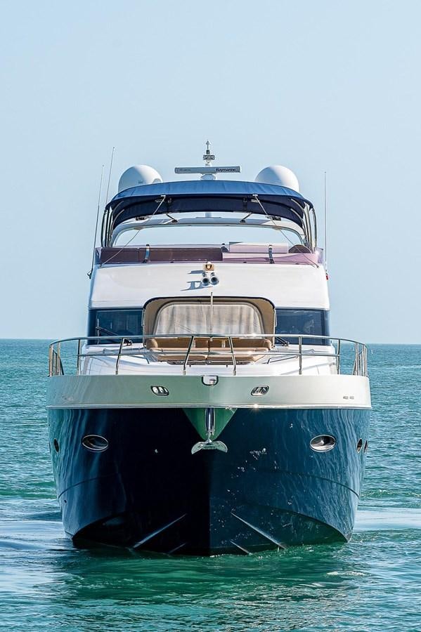a boat in the water aboard PRINCESS 72 MOTOR YACHT Yacht for Sale