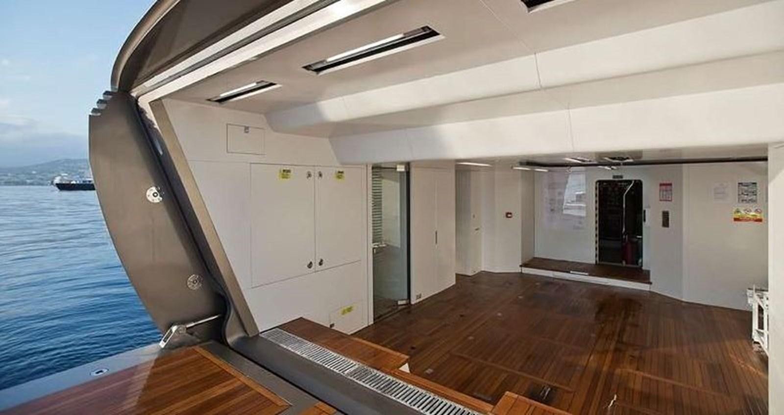 a boat on the water aboard FUSION Yacht for Charter