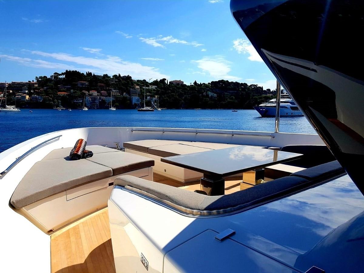 a boat on the water aboard 2020 SANLORENZO SX88 #43 Yacht for Sale