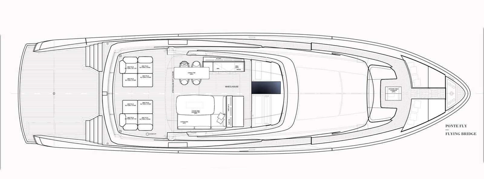 a sketch of a computer aboard 2022 SANLORENZO SX88 #47 Yacht for Sale