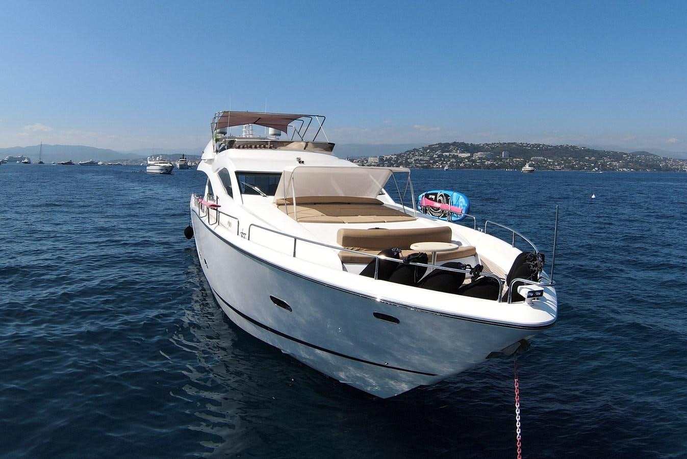 a boat in the water aboard TOFUN Yacht for Sale
