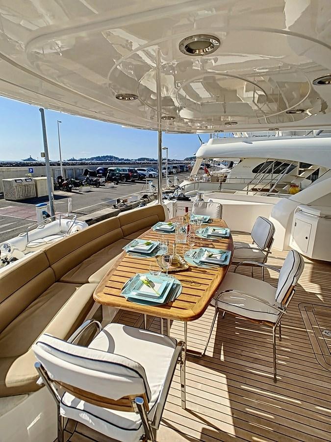 a boat on the water aboard TOFUN Yacht for Sale