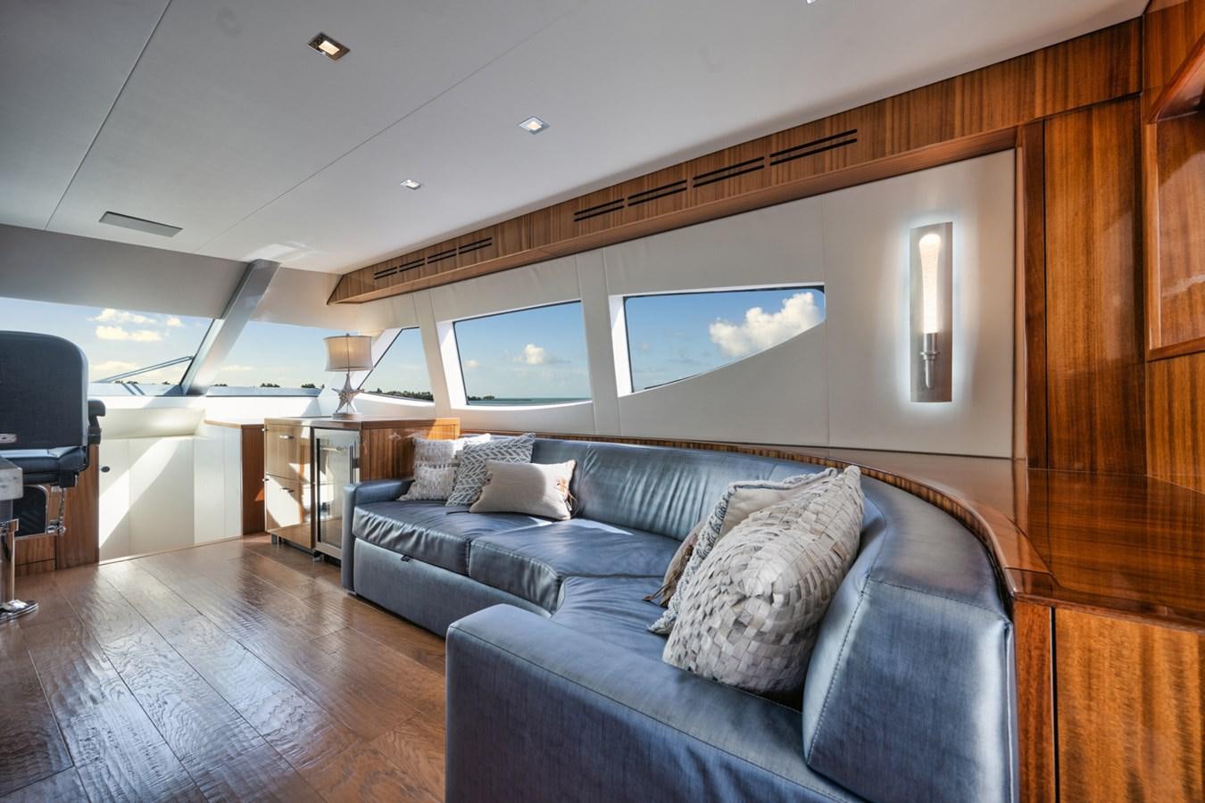 a living room with a couch aboard DONE DEAL Yacht for Sale