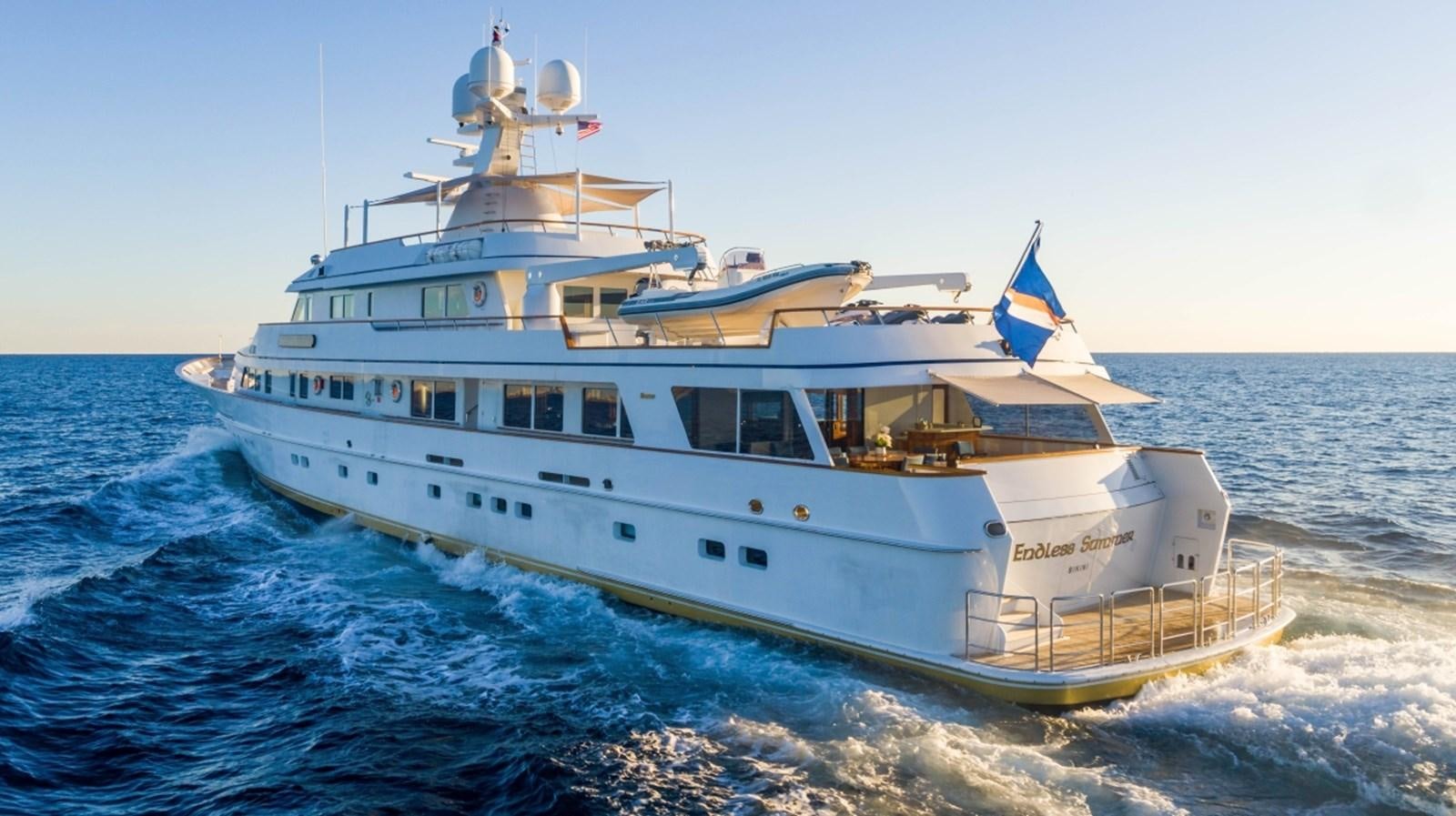 a boat on the water aboard DRAMA QUEEN Yacht for Sale