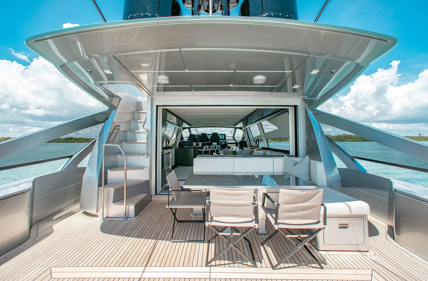 a boat on the water aboard LADY K Yacht for Sale