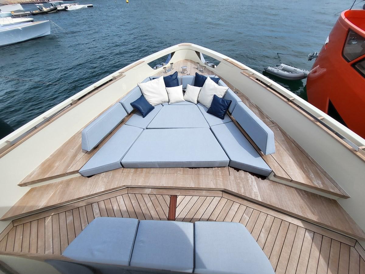 a boat on the water aboard EVO V8  Yacht for Sale