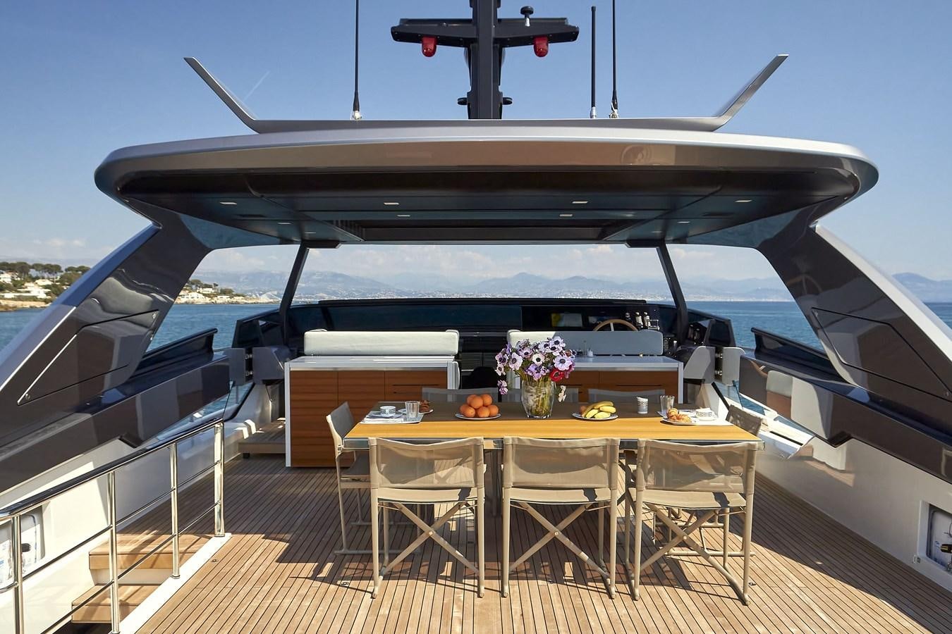 a boat on a boat aboard SL96A Yacht for Sale