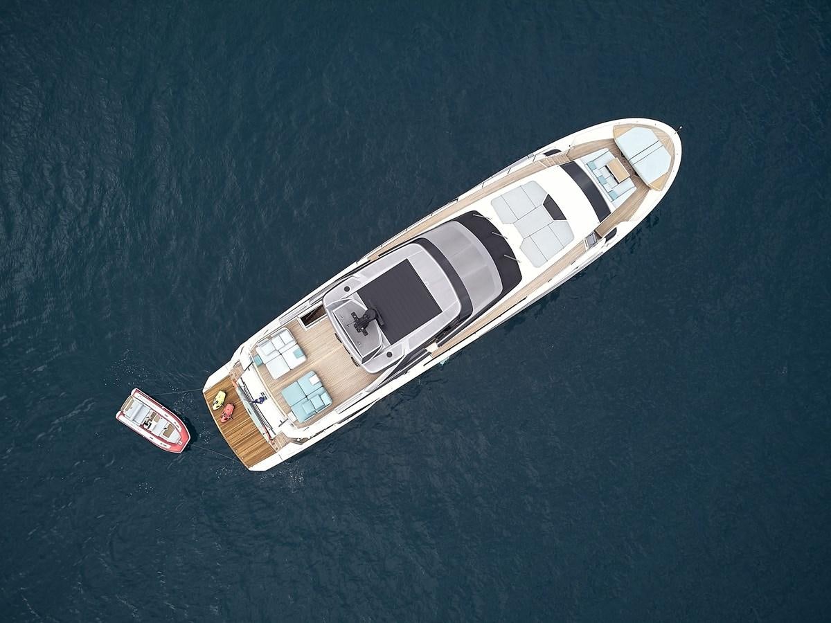 a satellite in the ocean aboard SL96A Yacht for Sale