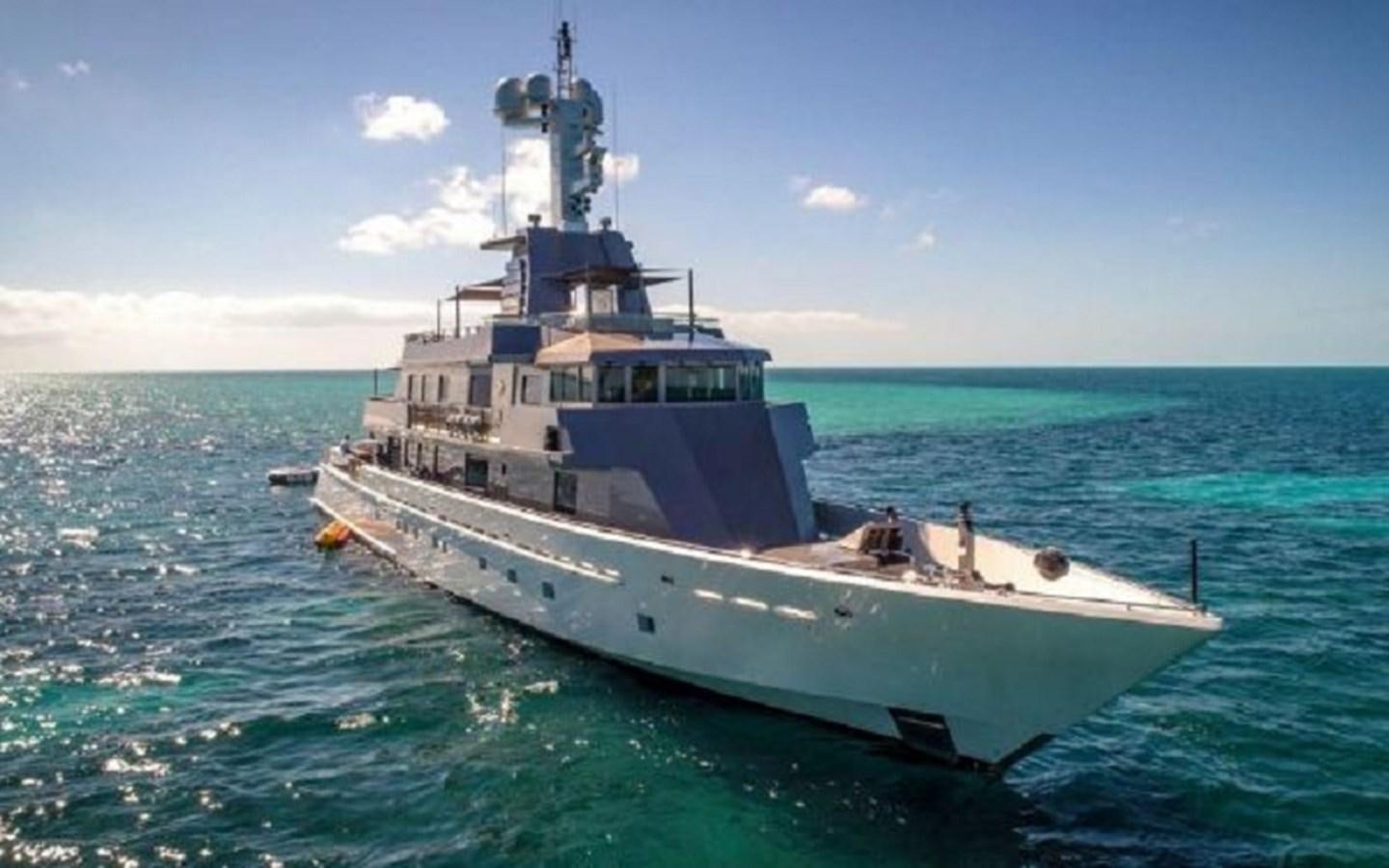 a boat in the water aboard 174 OCEANFAST MOTOR YACHT Yacht for Sale