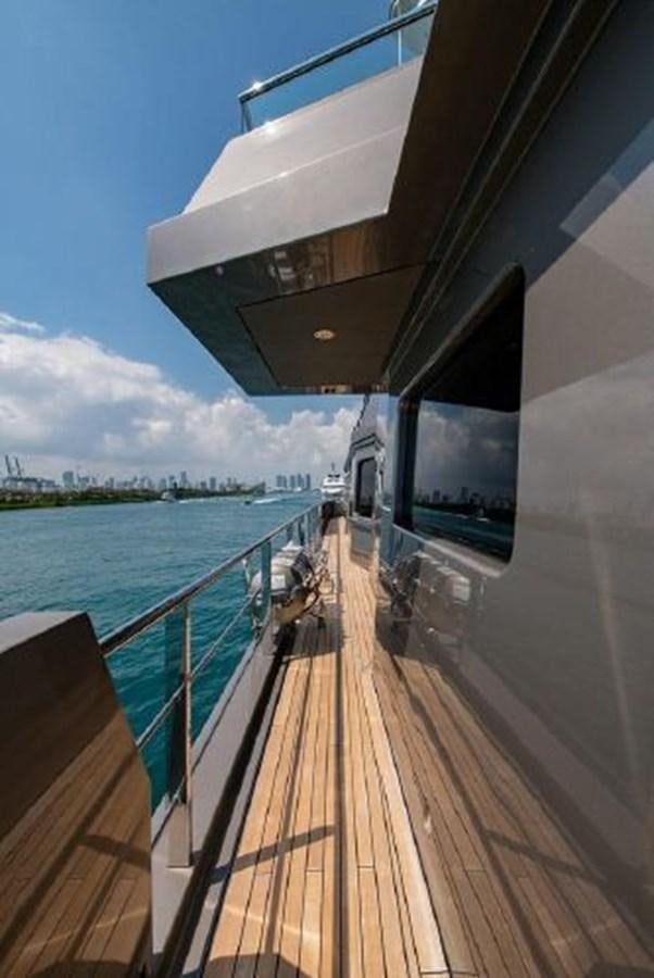 a boat on the water aboard 174 OCEANFAST MOTOR YACHT Yacht for Sale
