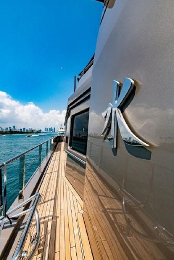 a boat on a body of water aboard 174 OCEANFAST MOTOR YACHT Yacht for Sale