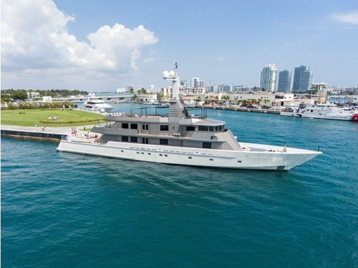 a large white boat in the water aboard 174 OCEANFAST MOTOR YACHT Yacht for Sale