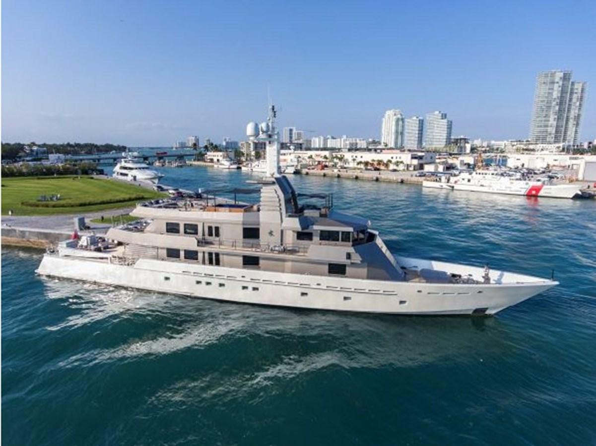 a large white boat in the water aboard 174 OCEANFAST MOTOR YACHT Yacht for Sale