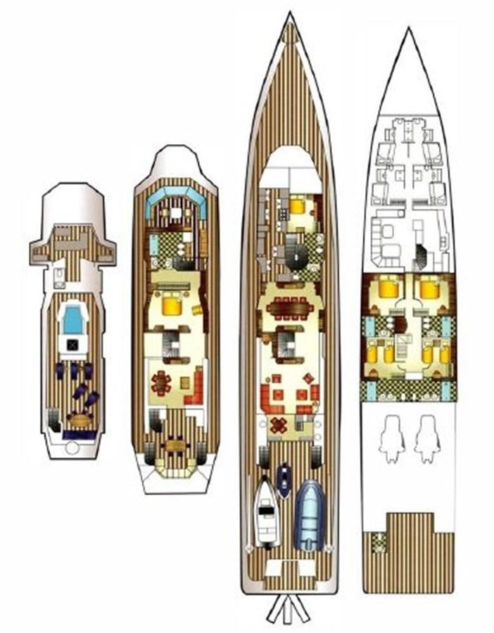 graphical user interface aboard 174 OCEANFAST MOTOR YACHT Yacht for Sale