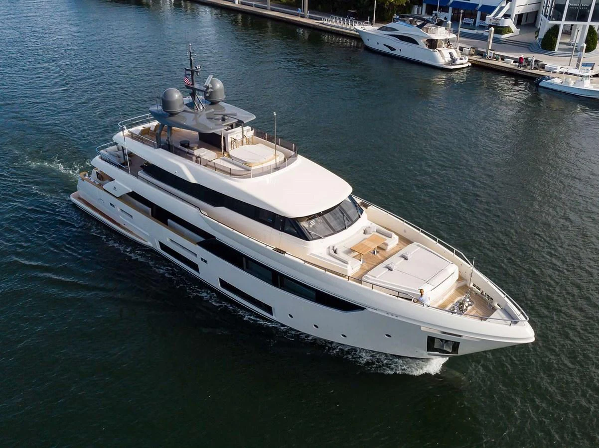 a boat on the water aboard GIOIA Yacht for Sale