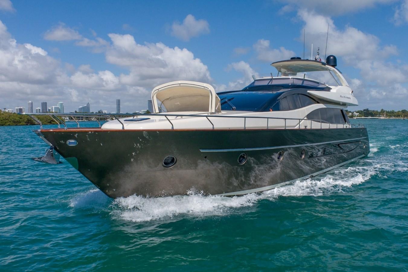 a boat on the water aboard NAMEDROPPER Yacht for Sale