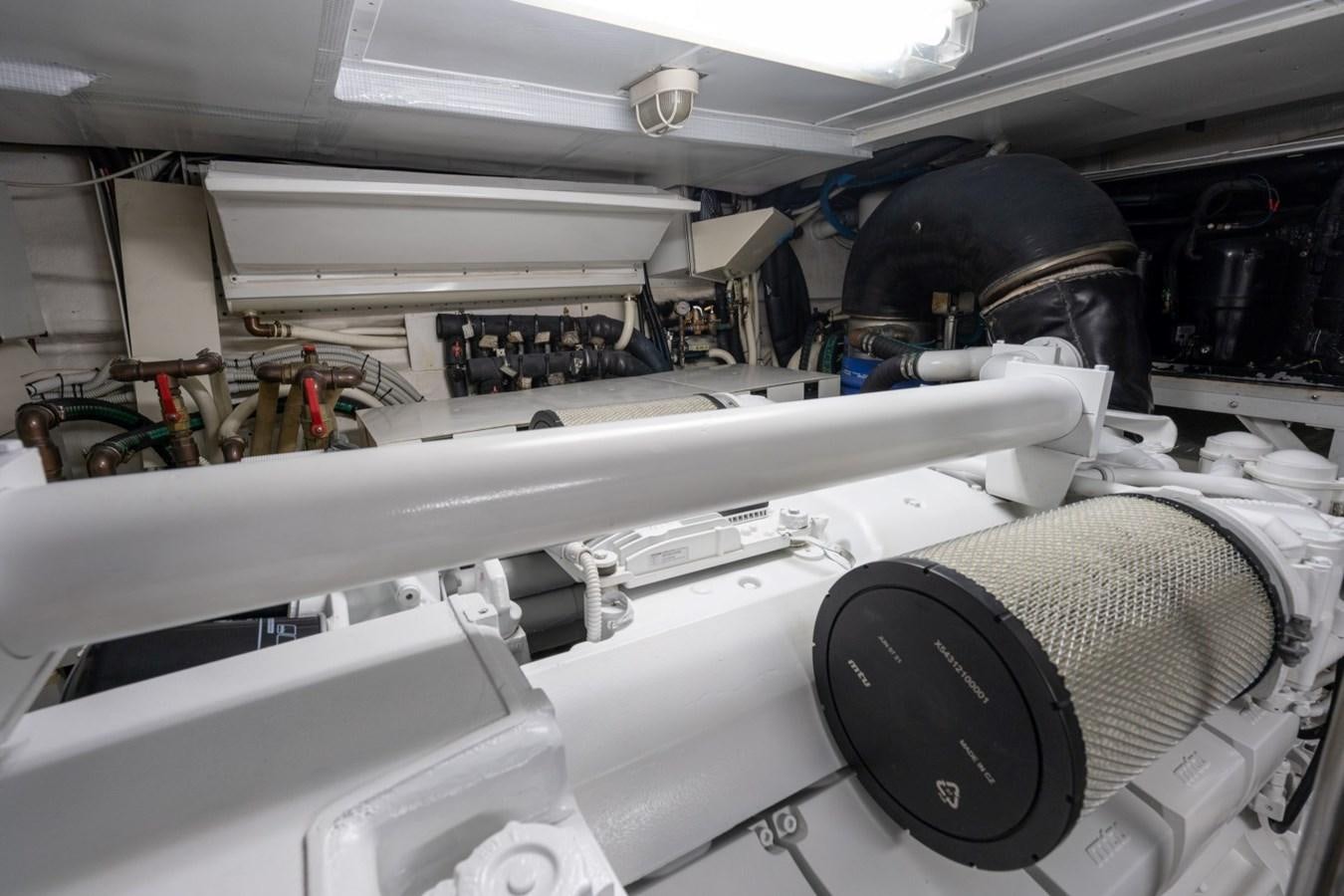 a machine with a speaker aboard NAMEDROPPER Yacht for Sale