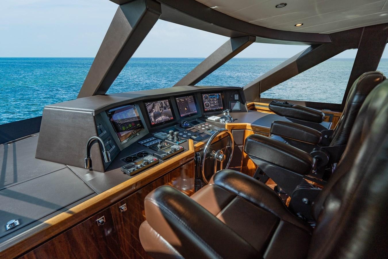 inside of a boat aboard SPREZZATURA Yacht for Sale