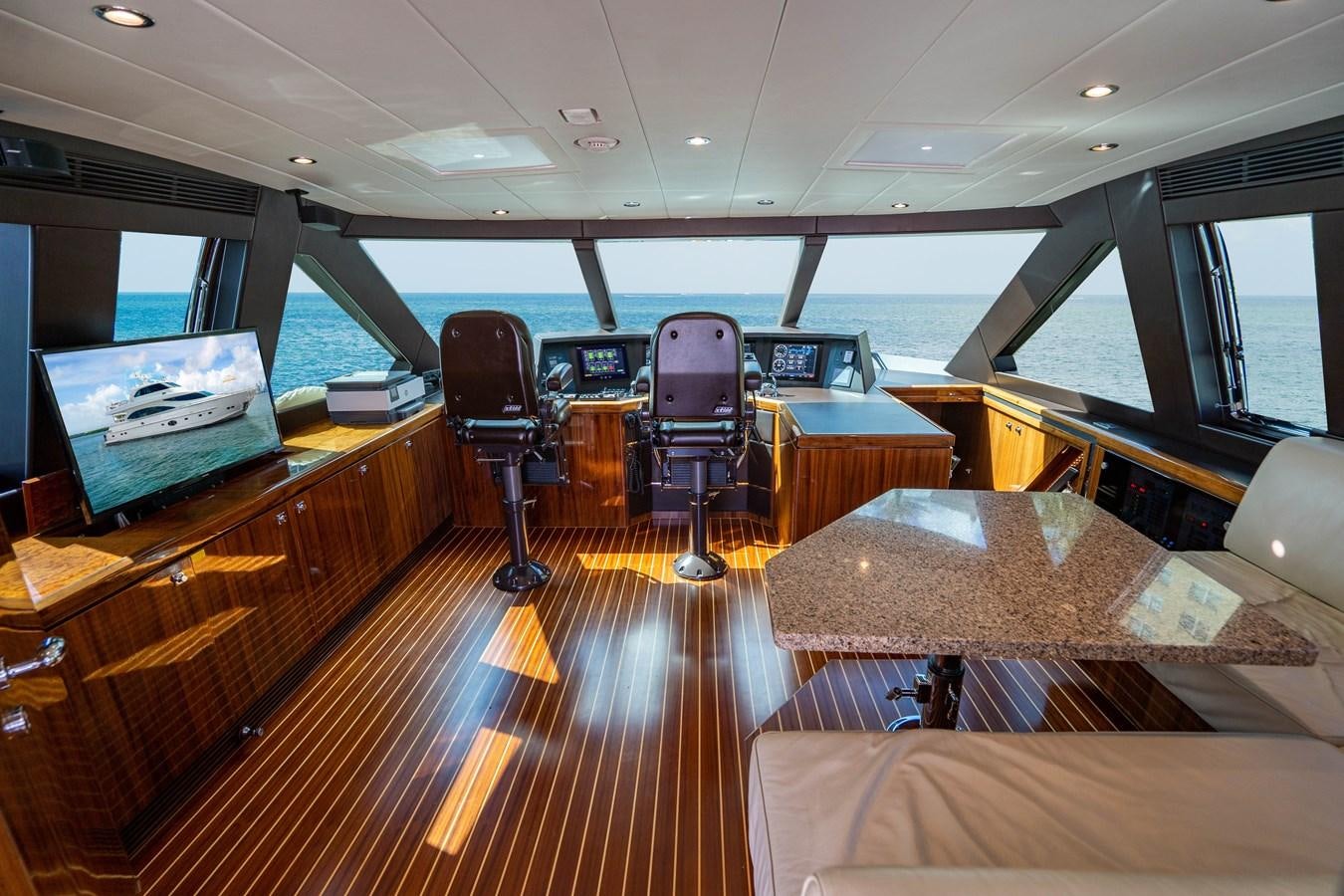 inside of a boat aboard SPREZZATURA Yacht for Sale