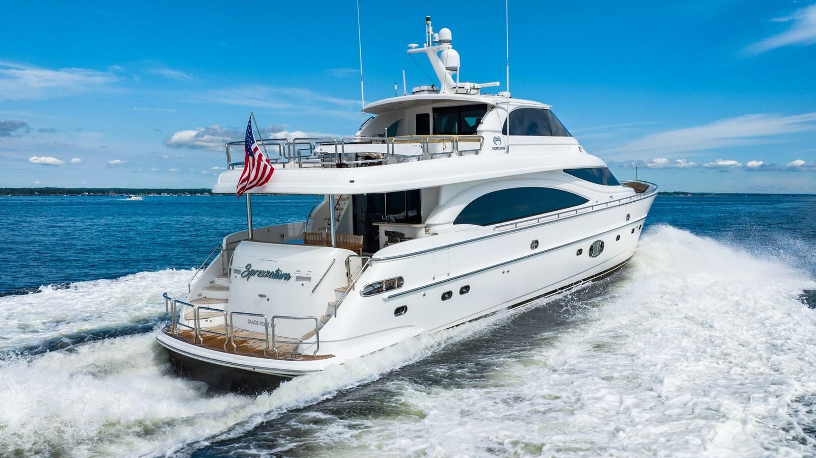 a boat on the water aboard SPREZZATURA Yacht for Sale