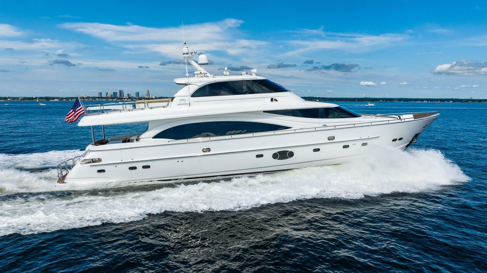 a white yacht on the water aboard SPREZZATURA Yacht for Sale