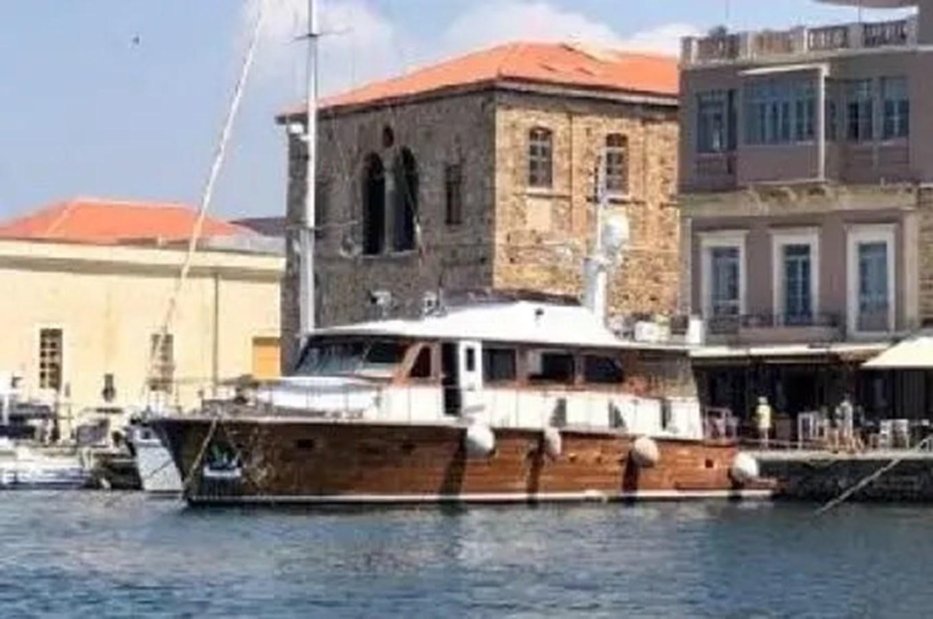 a boat in the water aboard GRAND AZURE  Yacht for Sale