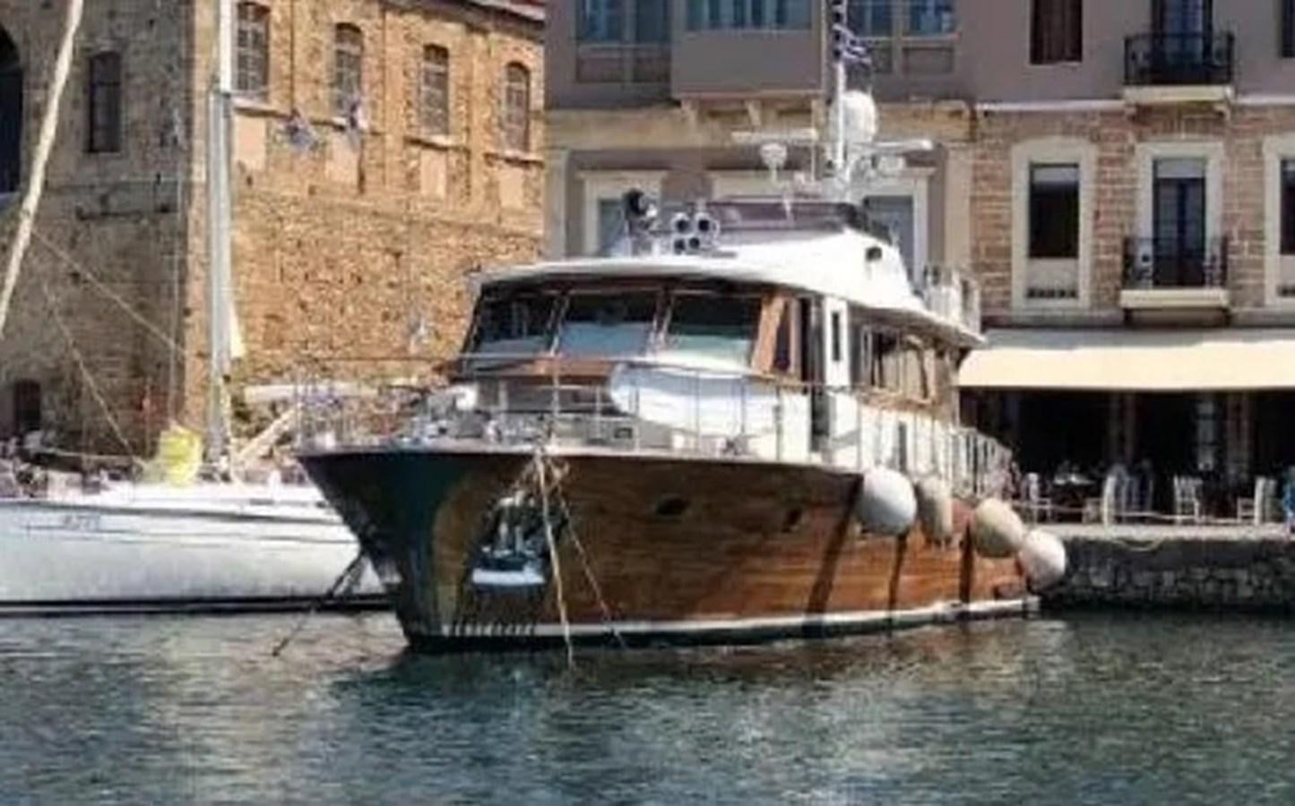 a boat on the water aboard GRAND AZURE  Yacht for Sale