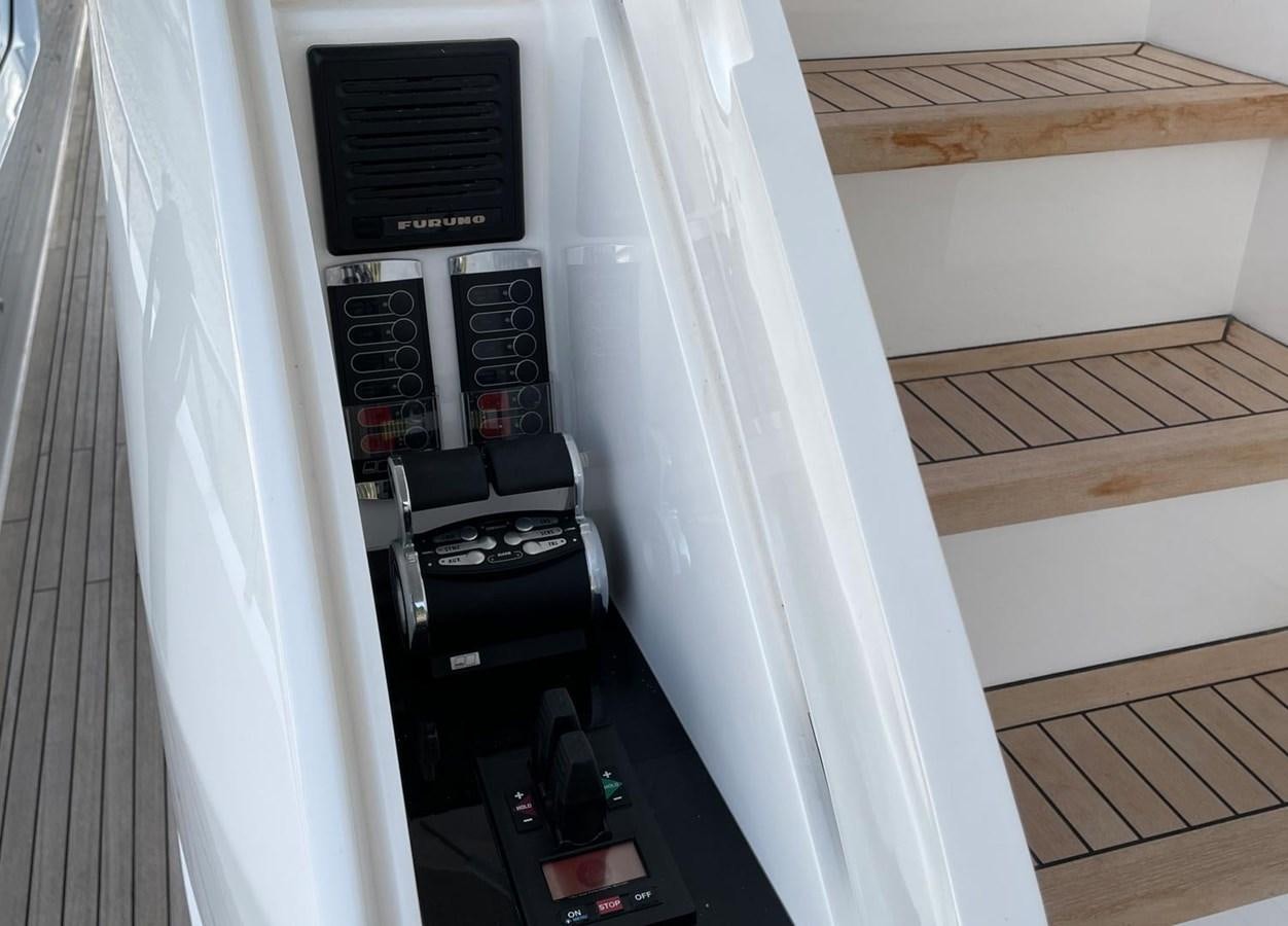 a machine in a room aboard AFON Yacht for Sale
