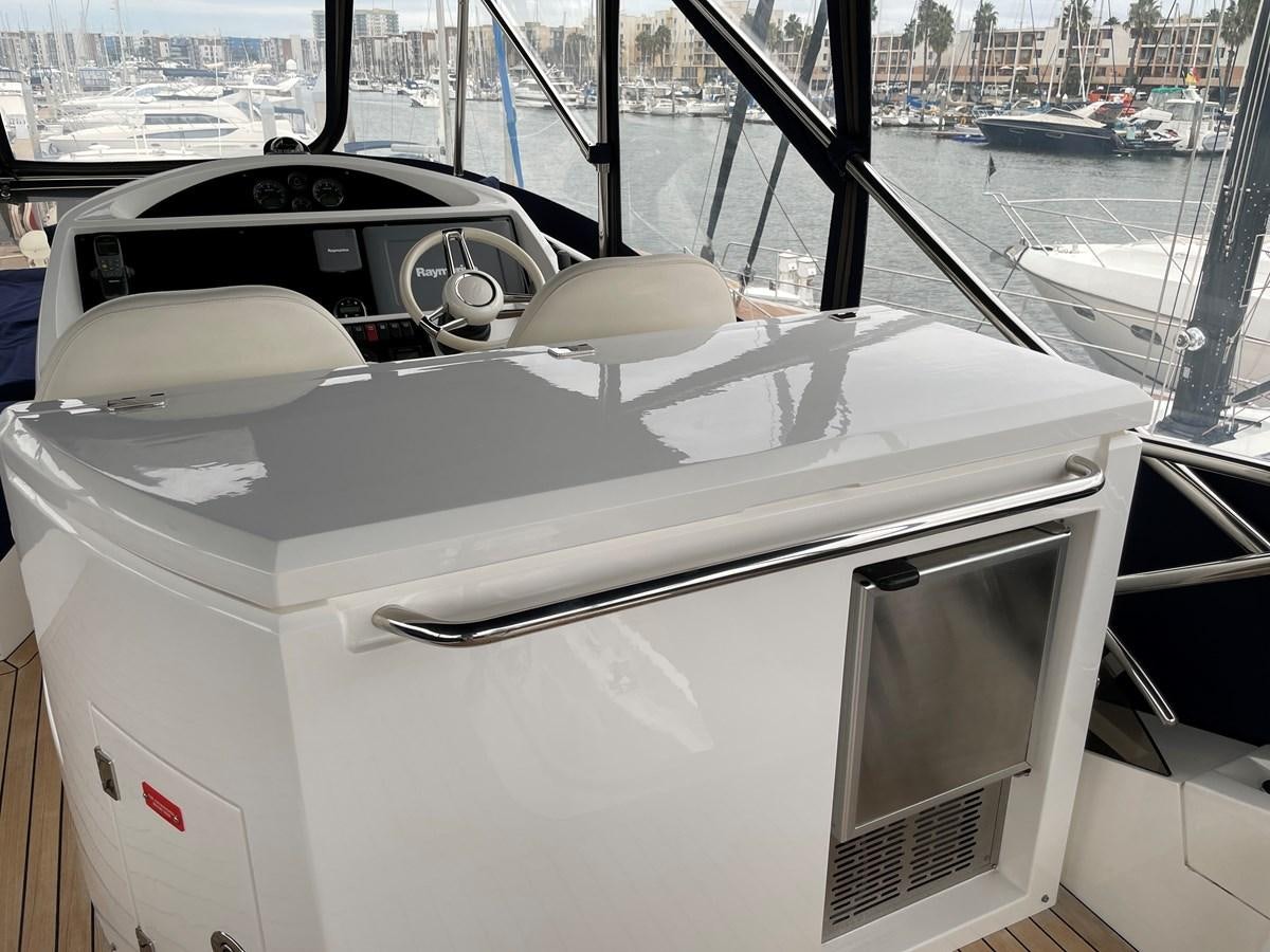 the inside of a car aboard GRACE ELLEN Yacht for Sale
