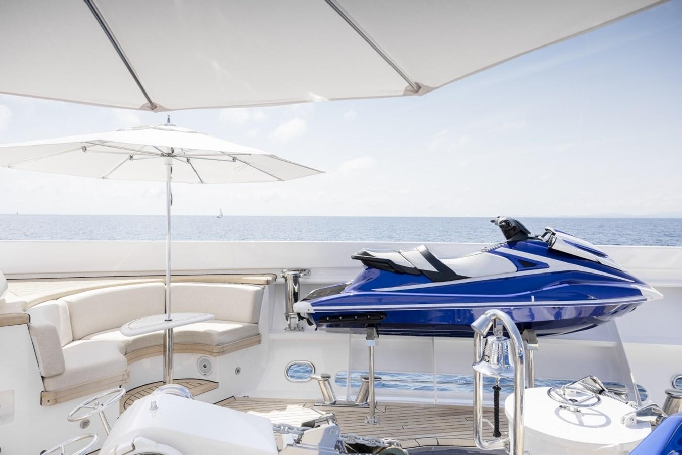 a boat on the water aboard LUCKY US Yacht for Sale