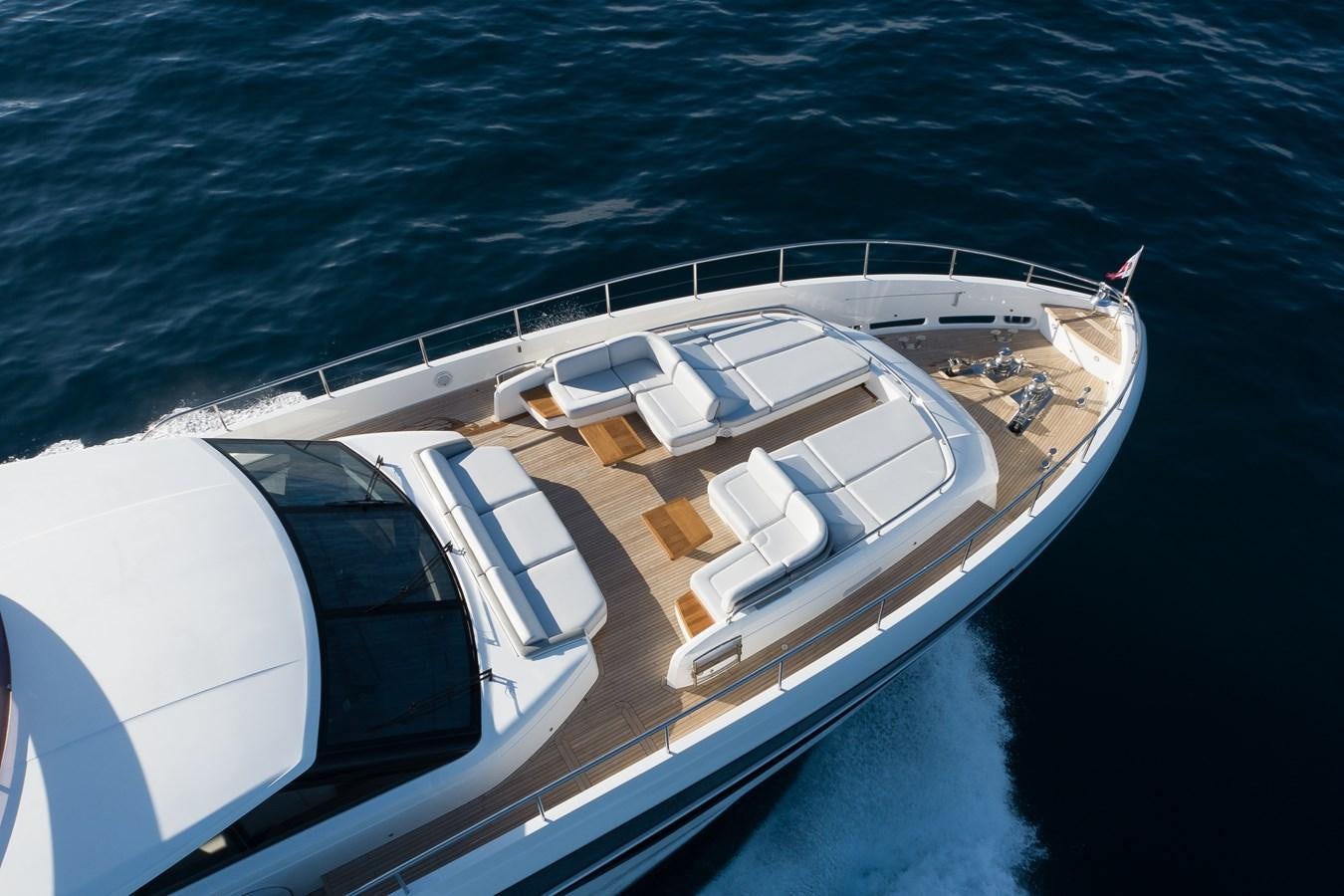 a boat on the water aboard RIVIERA LIVING Yacht for Sale