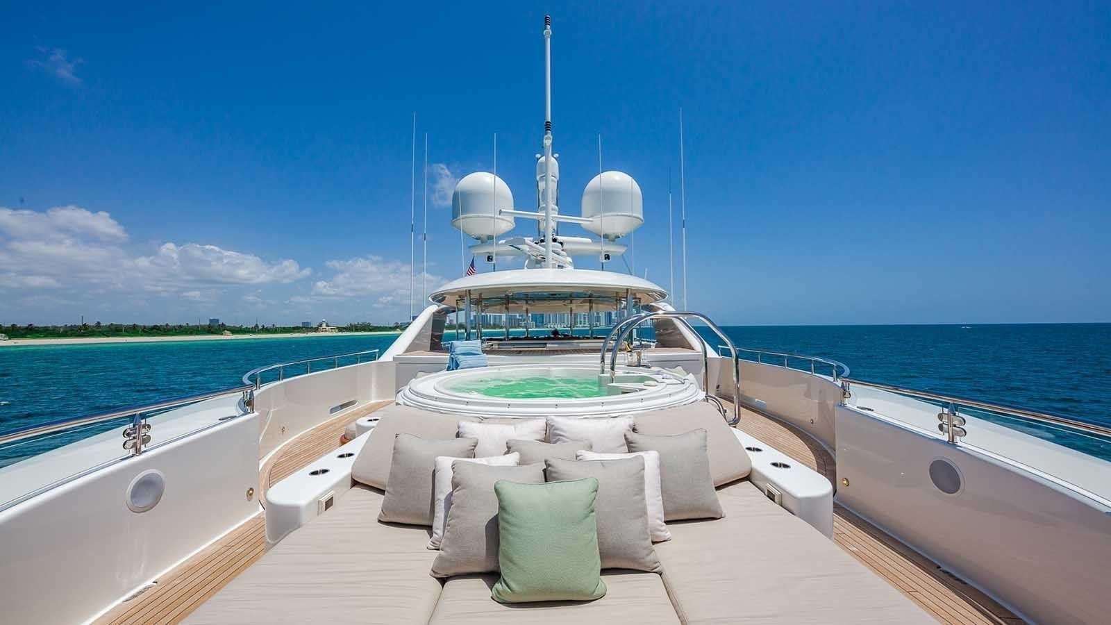 a boat on the water aboard AS YOU WISH Yacht for Charter