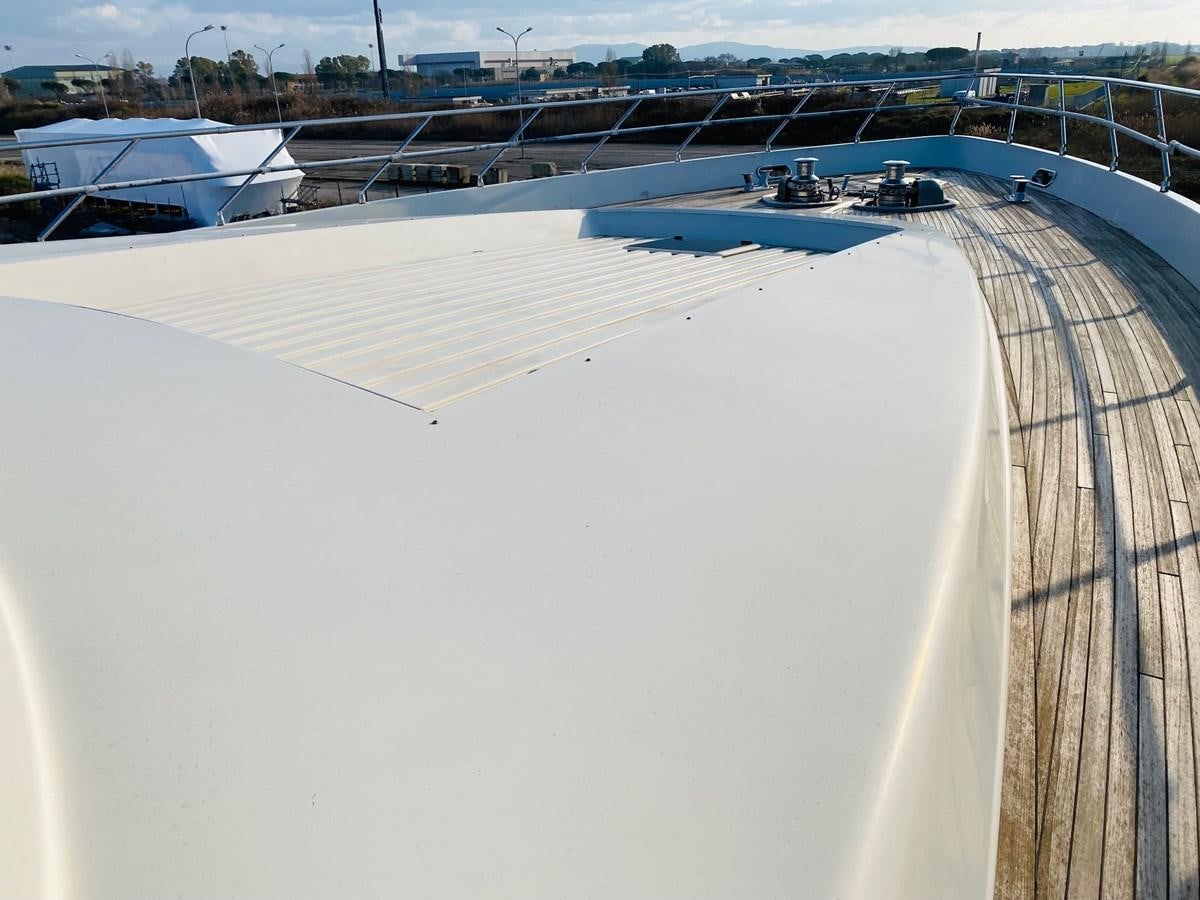 a large white building aboard GINEVRA Yacht for Sale