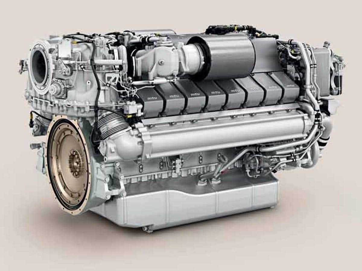 a machine with a large metal object aboard OSCA Yacht for Sale