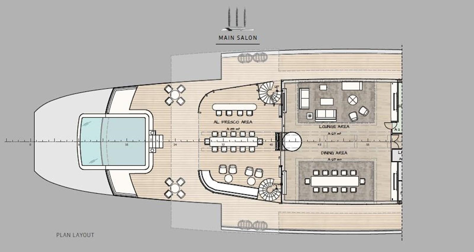 a diagram of a computer aboard AEGIR 2.0 Yacht for Sale