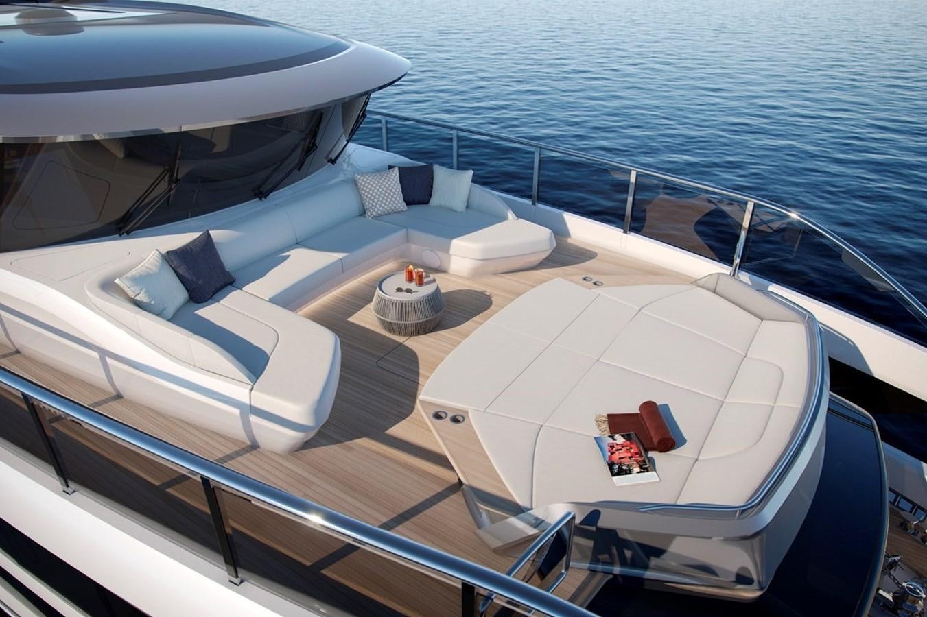 a boat on the water aboard ROVAL Yacht for Sale