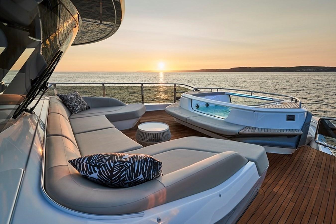 a boat on a boat aboard ROVAL Yacht for Sale