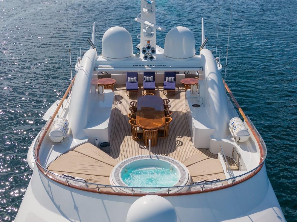 a boat on the water aboard BIG EASY Yacht for Charter