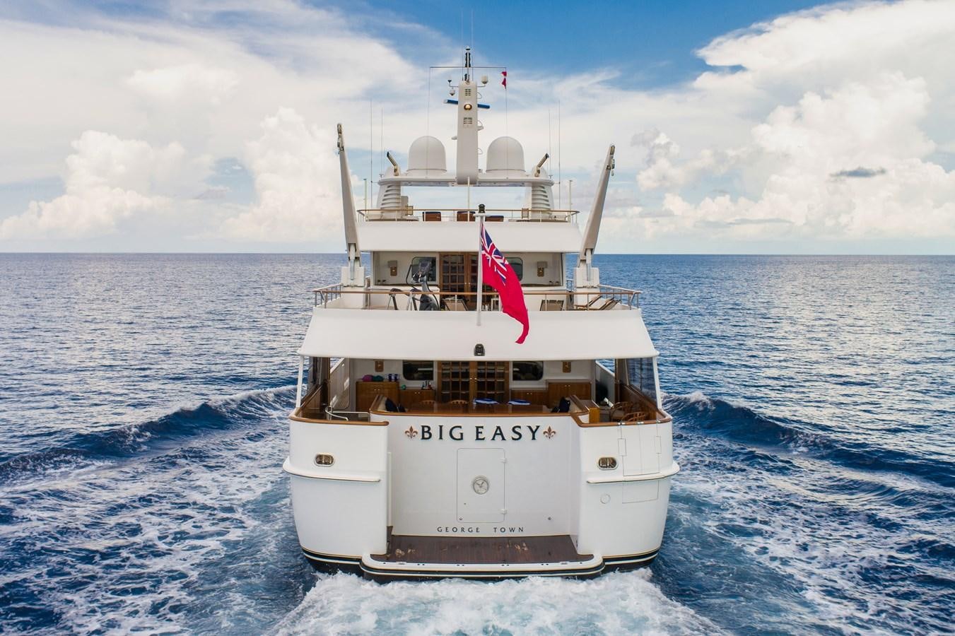 a boat in the water aboard BIG EASY Yacht for Charter