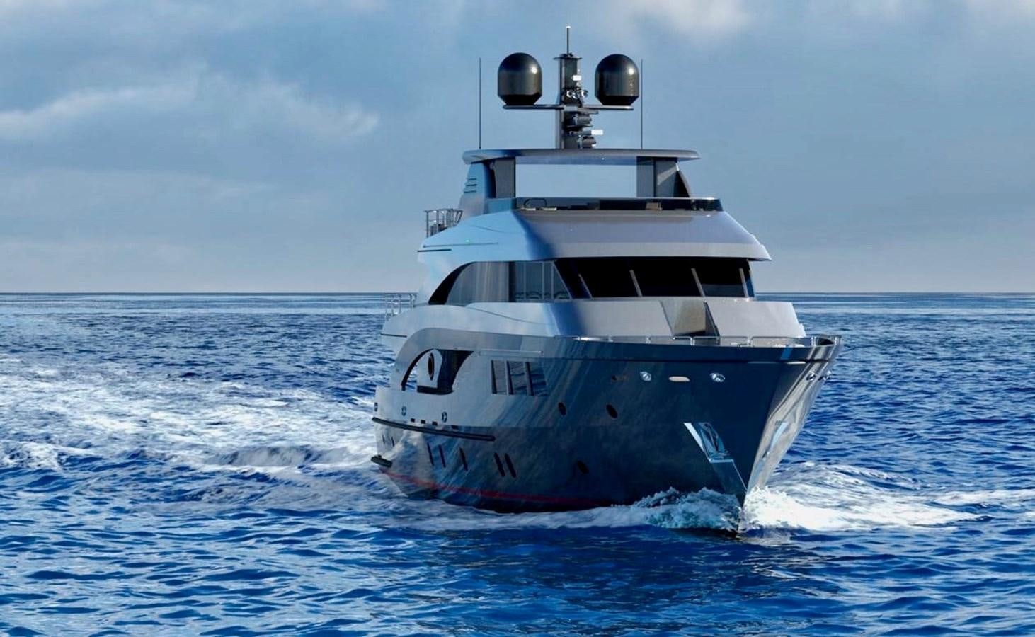 a boat on the water aboard CUSTOM 112 Yacht for Sale
