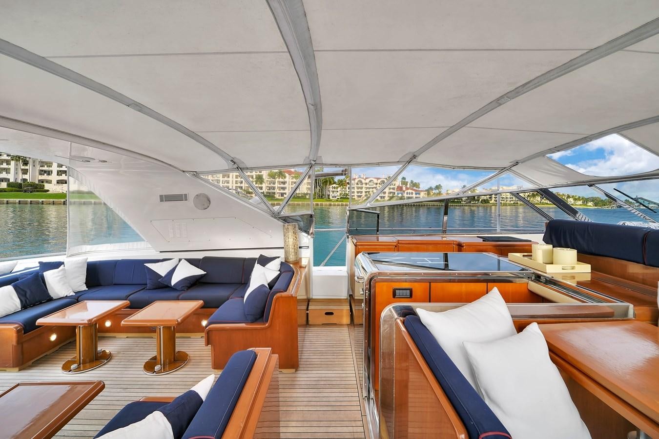 a boat on the water aboard HAKUNA MATATA Yacht for Sale